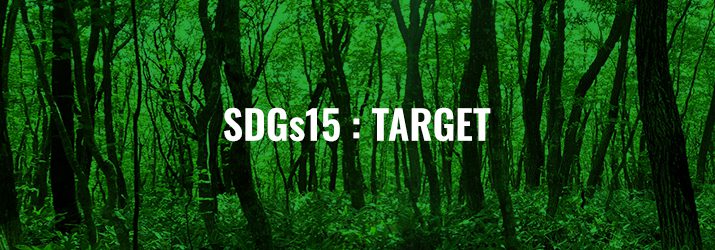 SDGs15ターゲット